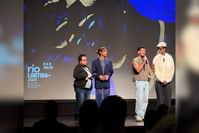 E SEU CORPO É BELO foi premiado como Melhor Curta Carioca do Festival Internacional de Cinema Rio LGBTQIA+!